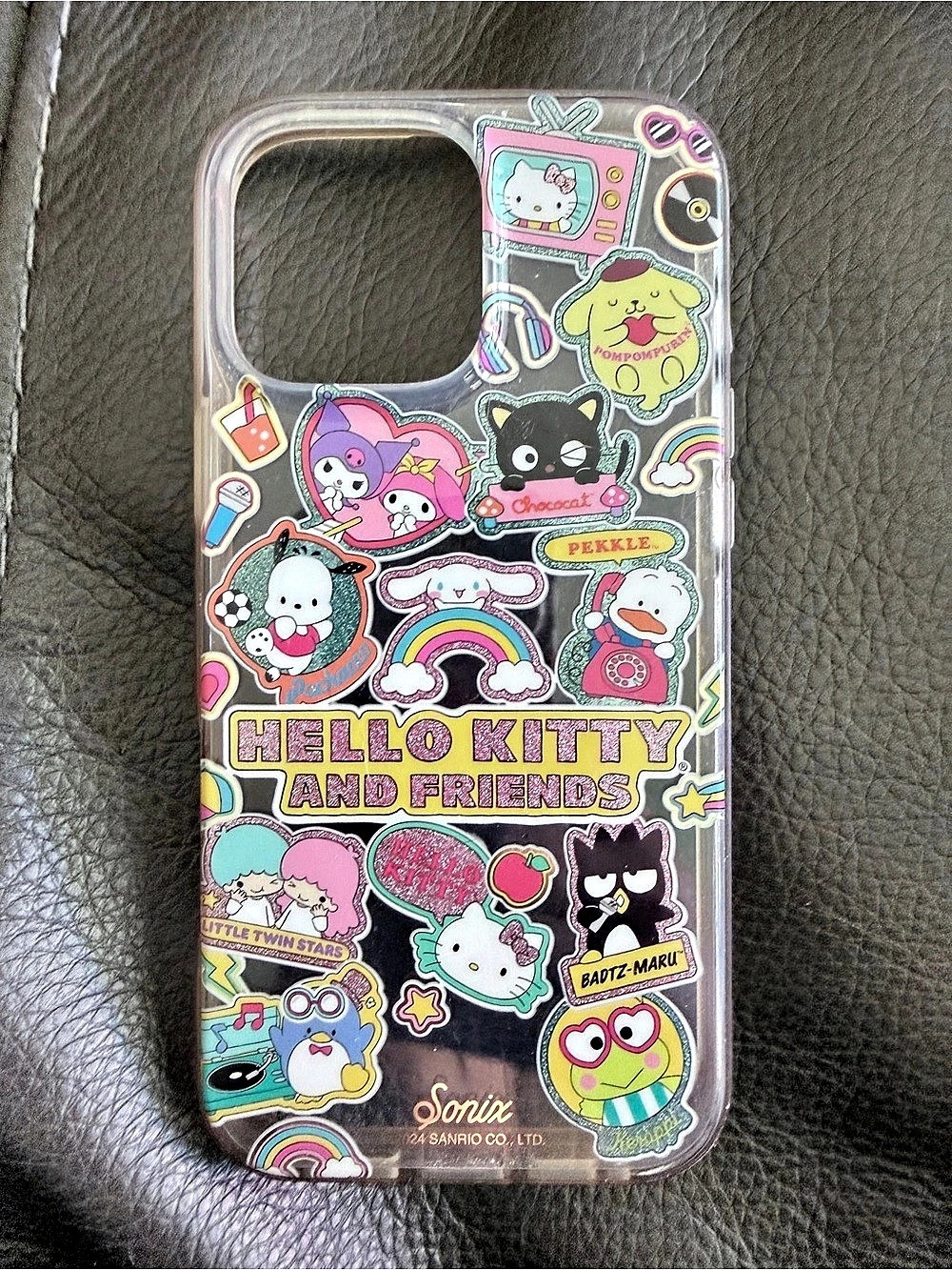 Sonix Hello Kitty and Friends Stickers MagSafe Compatible iPhone Case Clear &